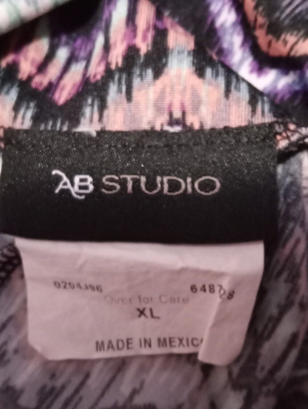 AB Studio Multi-Pattern Pants - Picture 3 of 5